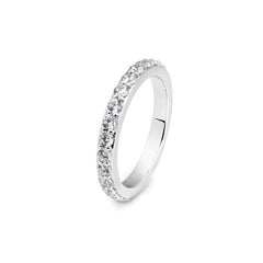 Breuning 18 Karat Gold Memoire Ring mit 13 Diamanten 0.65 ct. - 41/06130