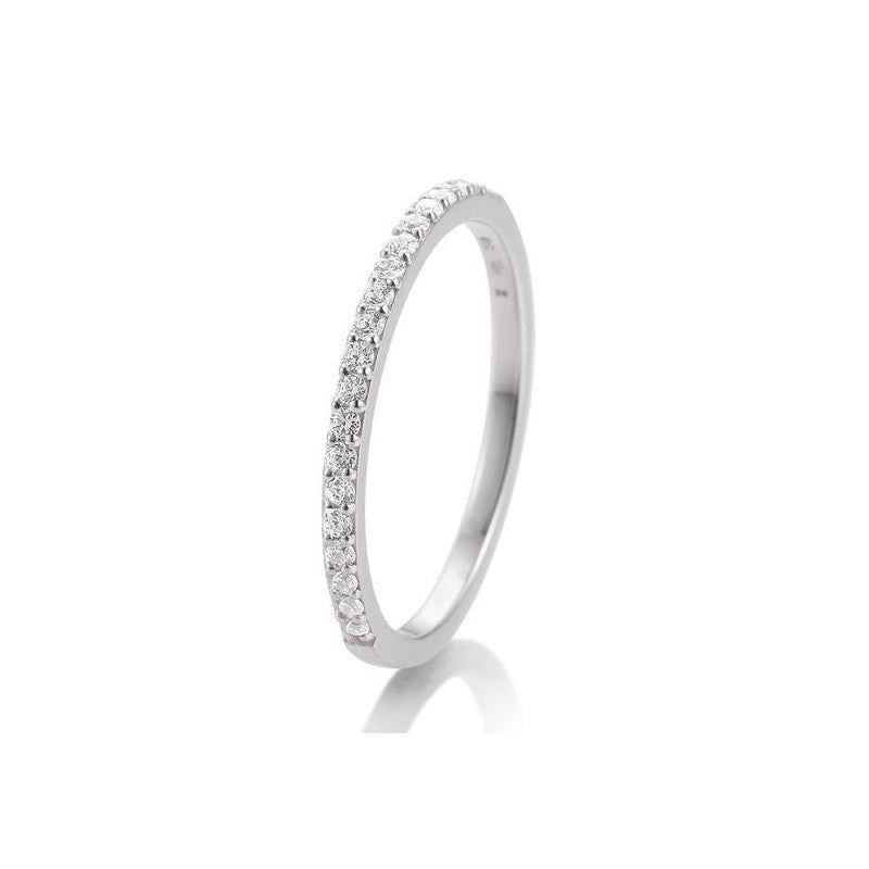 Breuning 18 Karat Gold Memoire Ring mit 26 Diamanten 0.26 ct. - 41/85902