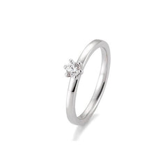Bague de fiançailles Breuning en or 18 carats à 6 griffes avec diamant - 41/05988