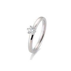 Bague de fiançailles Breuning en or 18 carats à 6 griffes avec diamant - 41/05988
