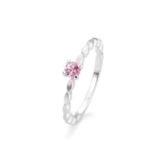 Bague de fiançailles Breuning Fantasy en or 18 carats avec saphir rose - 42/03331