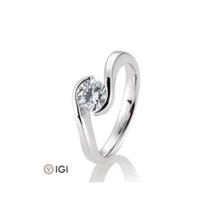 Breuning 18 Karat Gold Verlobungsring mit Diamant - 41/859920