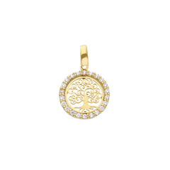 Pendentif arbre de vie en or 18 carats