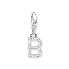 Thomas Sabo Charm Club Buchstaben-Anhänger Silber 925 mit weissen Zirkonia - 1956-051-14