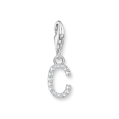 Thomas Sabo Charm Club Buchstaben-Anhänger Silber 925 mit weissen Zirkonia - 1956-051-14