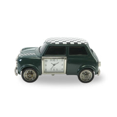 Miniaturuhr Mini in Grün: Quarz, 3.5×9.5 cm