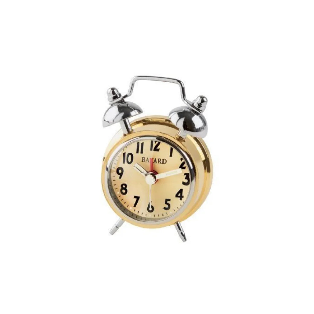 Miniaturuhr Retro Wecker: Quarz, 7×4.8 cm