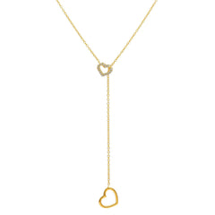 Collier cœur en or 18 carats - 750 - 260409
