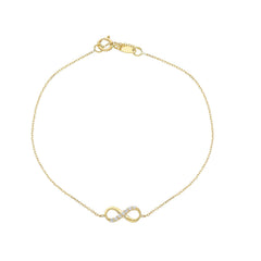 18 Karat Gold - 750 Infinity Armband