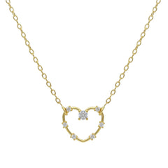 18 Karat Gold - 750 Herz Halskette - 276824
