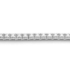 Facet Tennis-Collier in 18 Karat - 750 Weissgold mit gefassten Diamanten- N71F2300PWA42 3