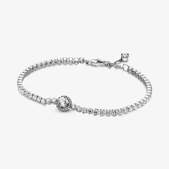 Pandora Bereicherndes Tennisarmband mit Beeindruckendem Kranz-Motiv - 599416C01-18