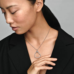 Pandora Herz O Kettenanhänger - Sterling-Silber