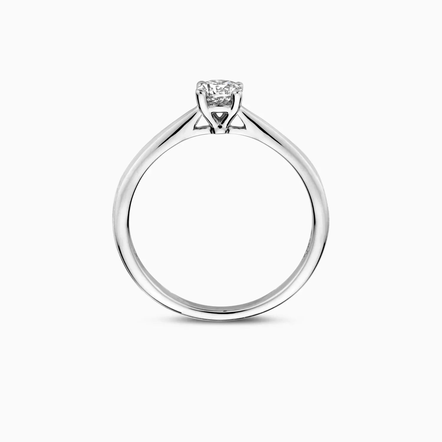 Blush Verlobungsringe in 585/14 Karat Weissgold mit Labordiamant - LG1002W