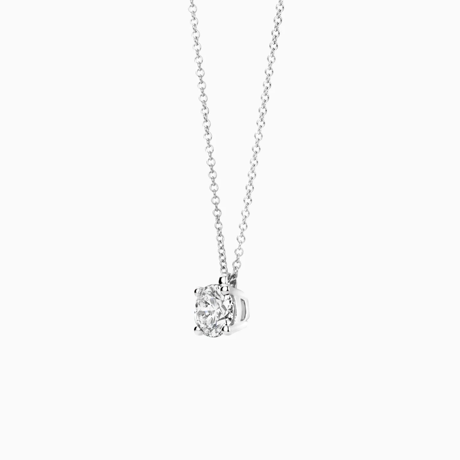 Blush Lab Diamonds Halskette in 14K Weissgold mit laborgegezüchtetem Diamanten - LG3003W