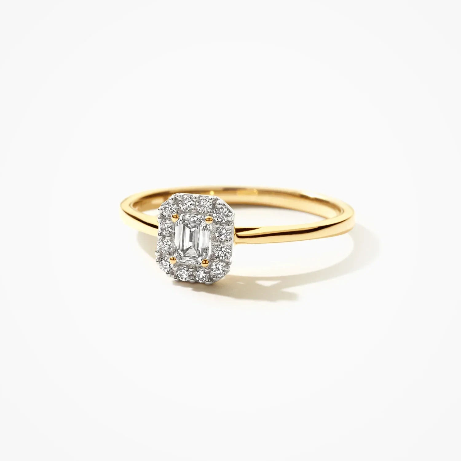 Blush Verlobungsringe Ring in 585/14 Karat Gelbgold mit Labordiamanten - LG1022Y