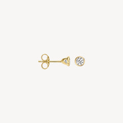 Boucles d'oreilles à tige Blush 7256YZI - or jaune avec zircone (585)