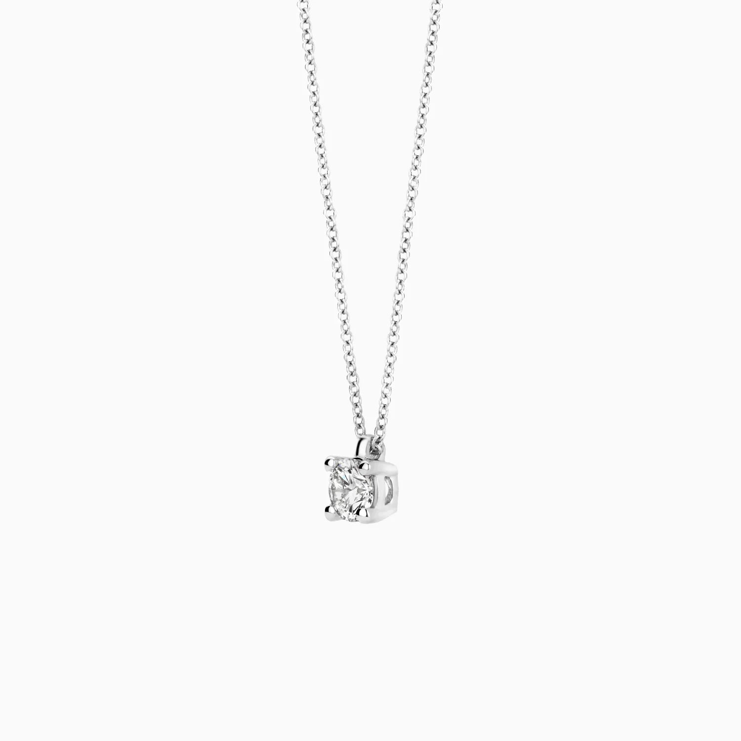 Blush Lab Diamonds Halskette in 14K Weissgold mit laborgegezüchtetem Diamanten - LG3001W