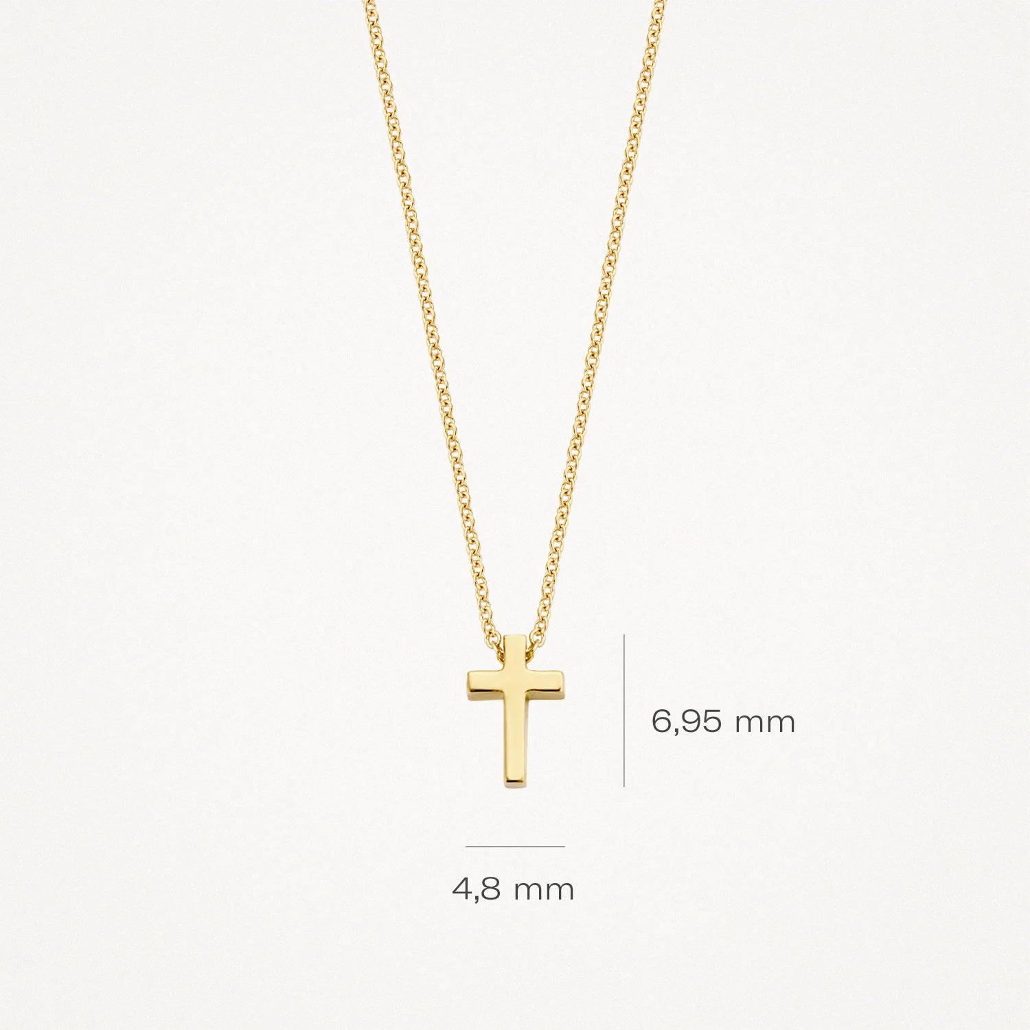 Blush Halskette in 585/14 Karat Gelbgold - 3091YGO
