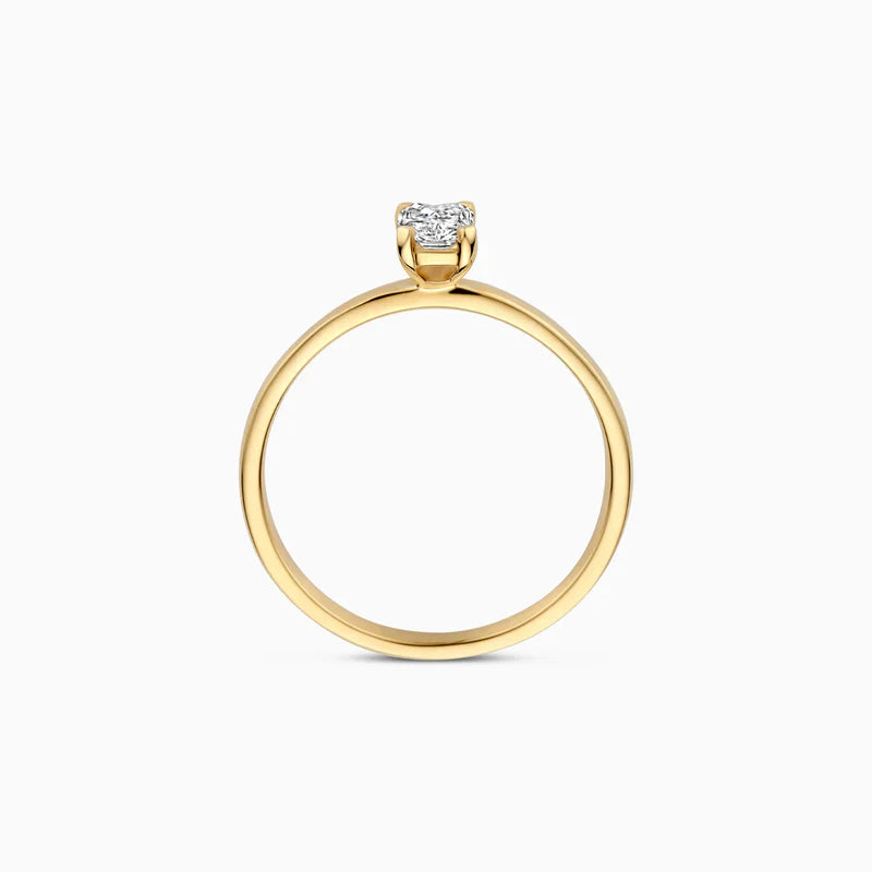 Blush Verlobungsringe in 585/14 Karat Gelbgold mit Labordiamanten - LG1020Y
