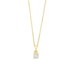 Facet Classic Express Eye Clean Gold Halskette