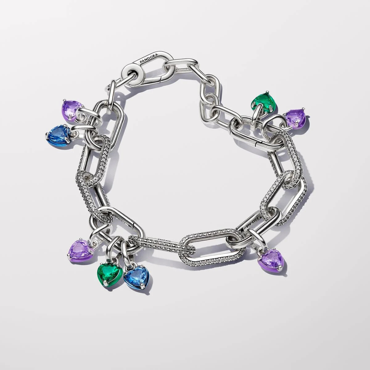 Pandora ME Mini Herz Charm-Anhänger: Violettes Chakra - 793042C04