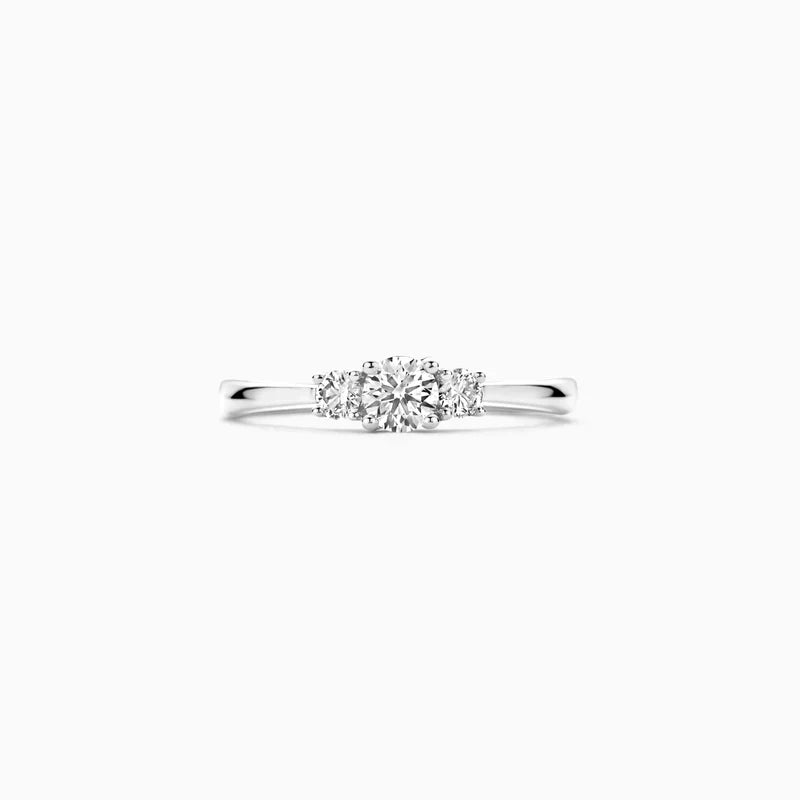 Blush Verlobungsringe in 585/14 Karat Weissgold mit Labordiamanten - LG1007W