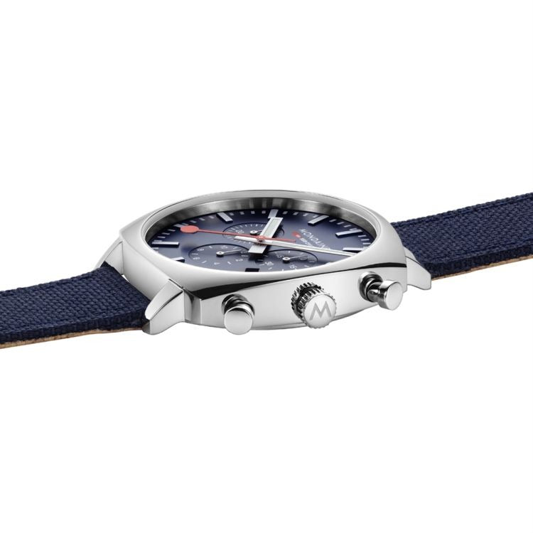 Mondaine Cushion Chrono Herrenuhr - MSL.41440.LD.SET