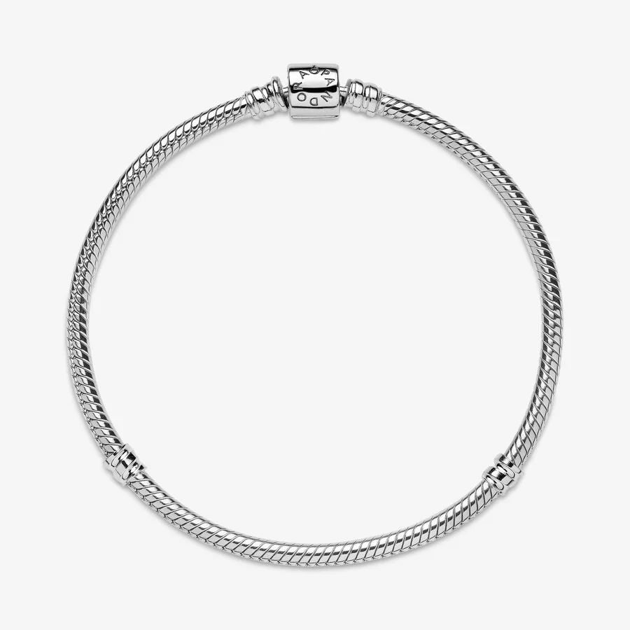 Pandora Schlangen-Gliederarmband: Eleganz und Raffinesse mit Zylinder-Verschluss - 598816C00