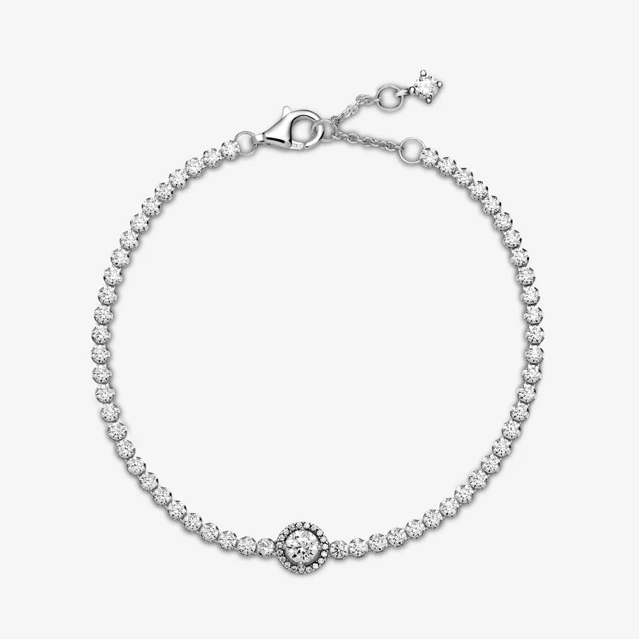 Pandora Bereicherndes Tennisarmband mit Beeindruckendem Kranz-Motiv - 599416C01-18