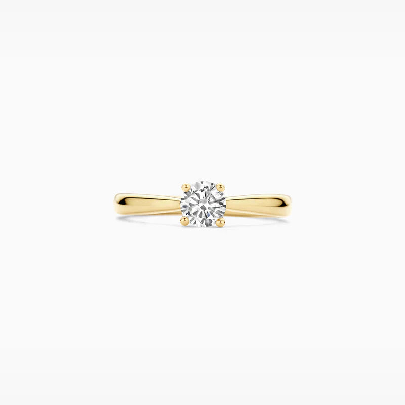 Blush Verlobungsringe in 585/14 Karat Gelbgold mit Labordiamant - LG1003Y