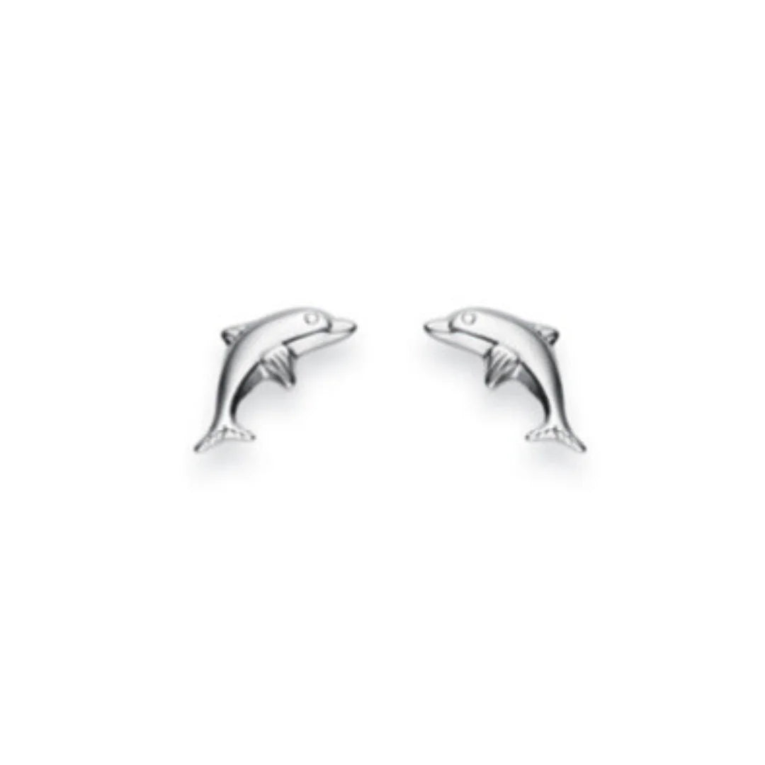 Delphin Kinder Ohrstecker Silber 925