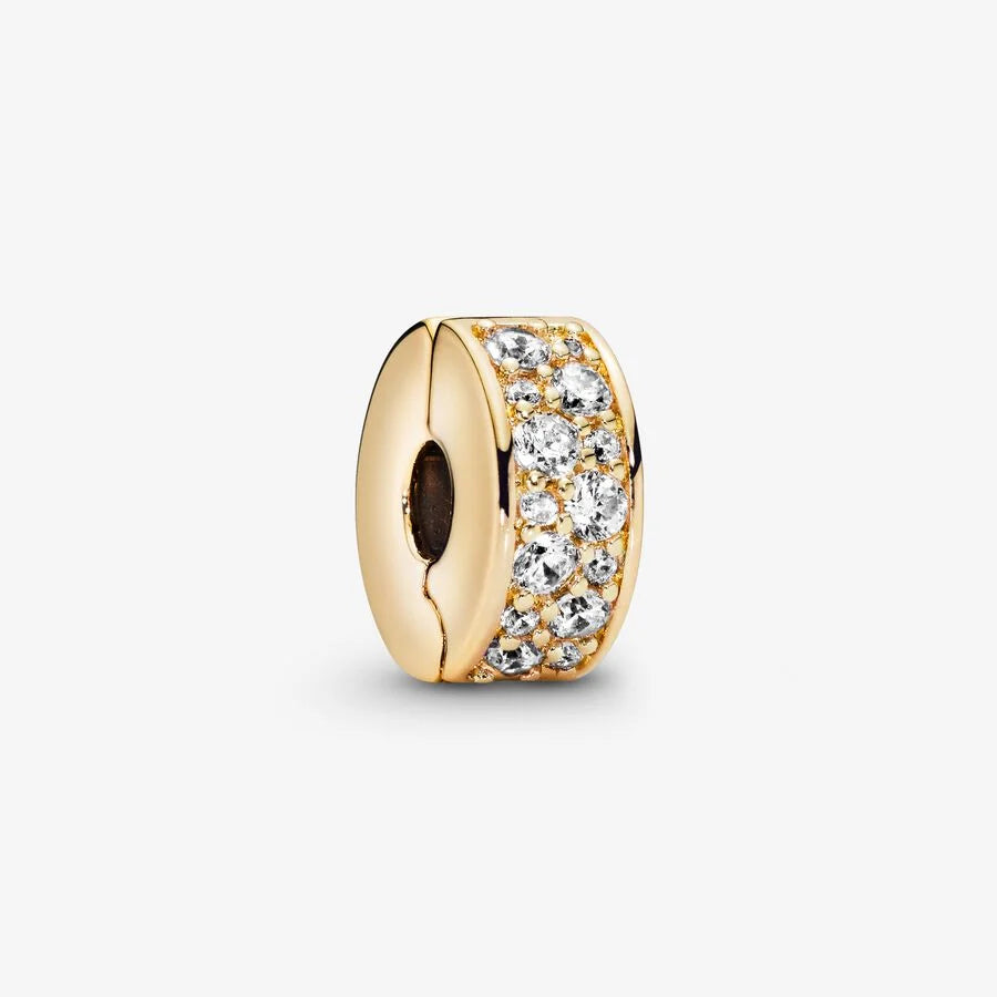 Pandora Klarer Pavé Clip: Strahlende Eleganz