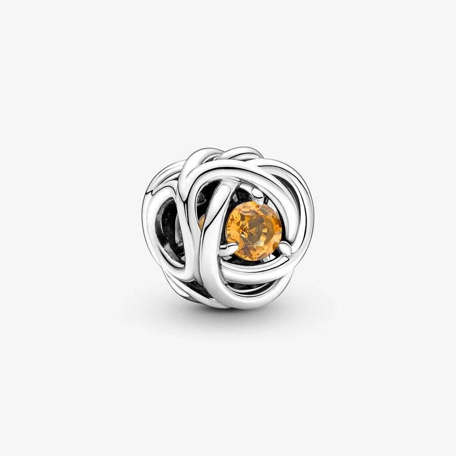 Pandora Charm: Ewigkeitskreis - Farboptionen, Sterling-Silber