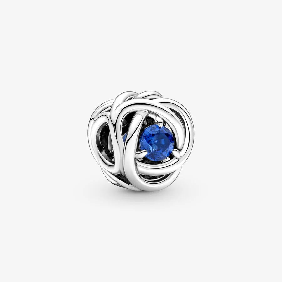 Pandora Charm: Ewigkeitskreis - Farboptionen, Sterling-Silber