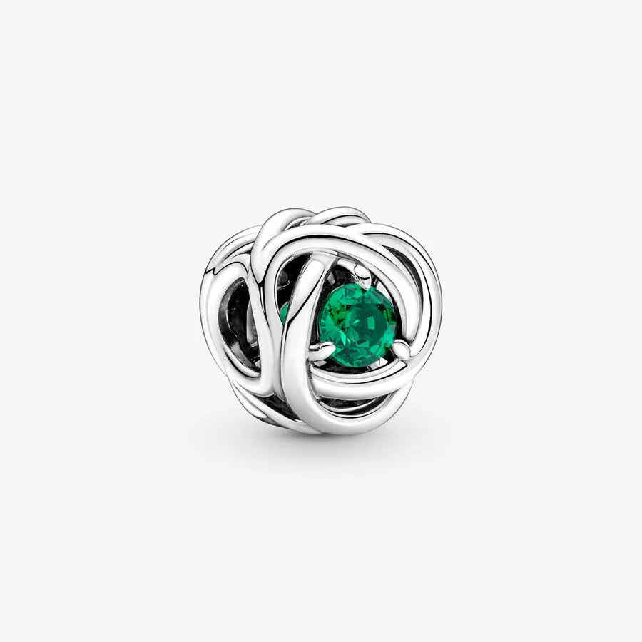Pandora Charm: Ewigkeitskreis - Farboptionen, Sterling-Silber