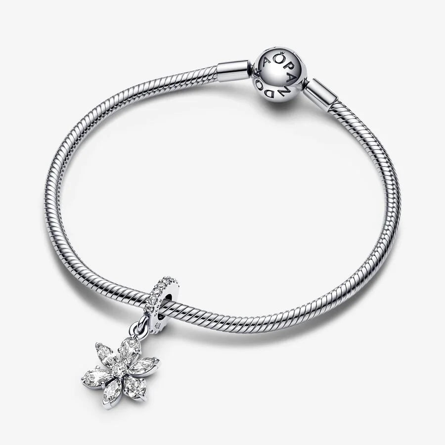 Pandora Charm-Anhänger: Herbarium - Funkelnden Runden, Cubic Zirkonia