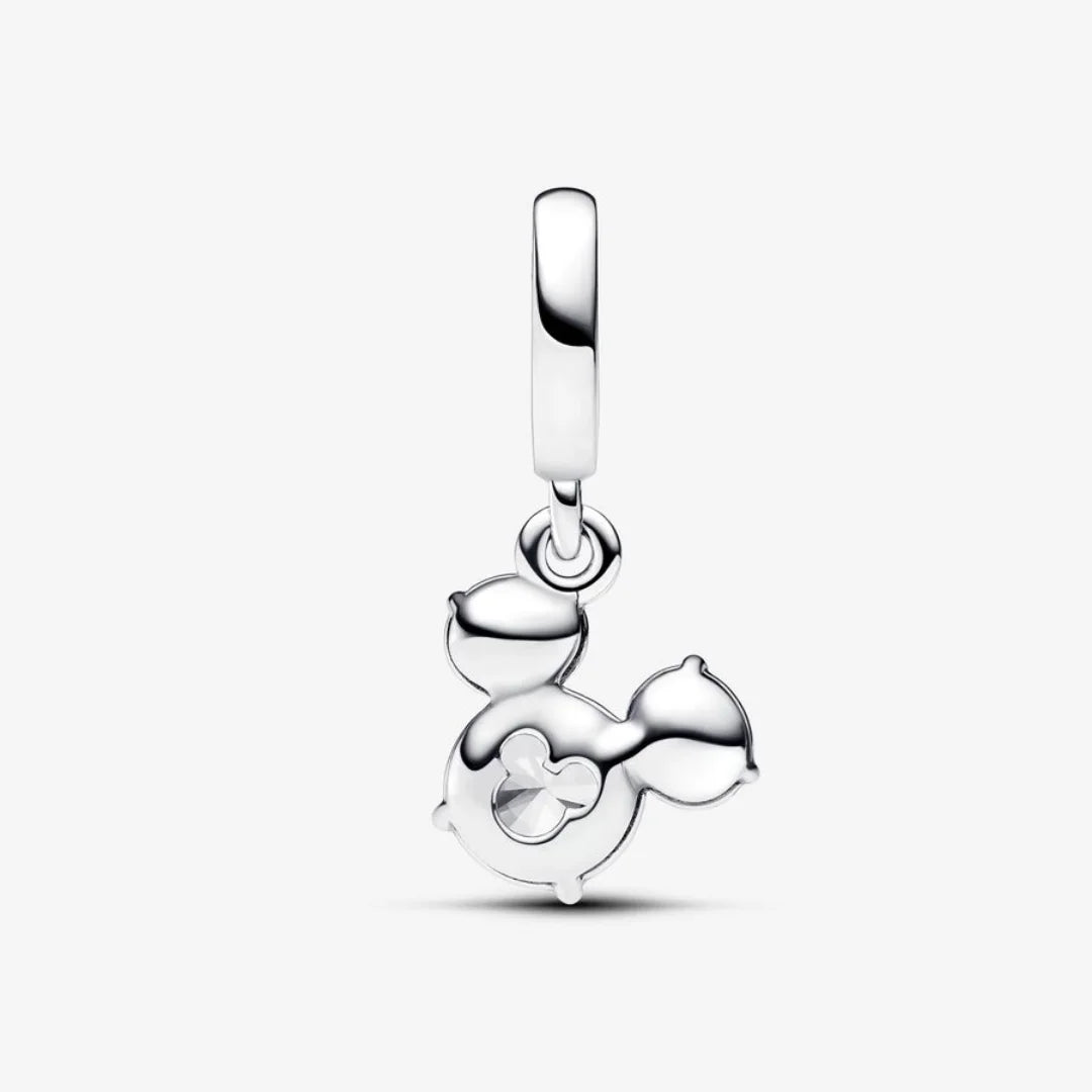 Pandora Disney Charm-Anhänger: Micky Maus Funkelnder Kopf Sil­hou­et­te