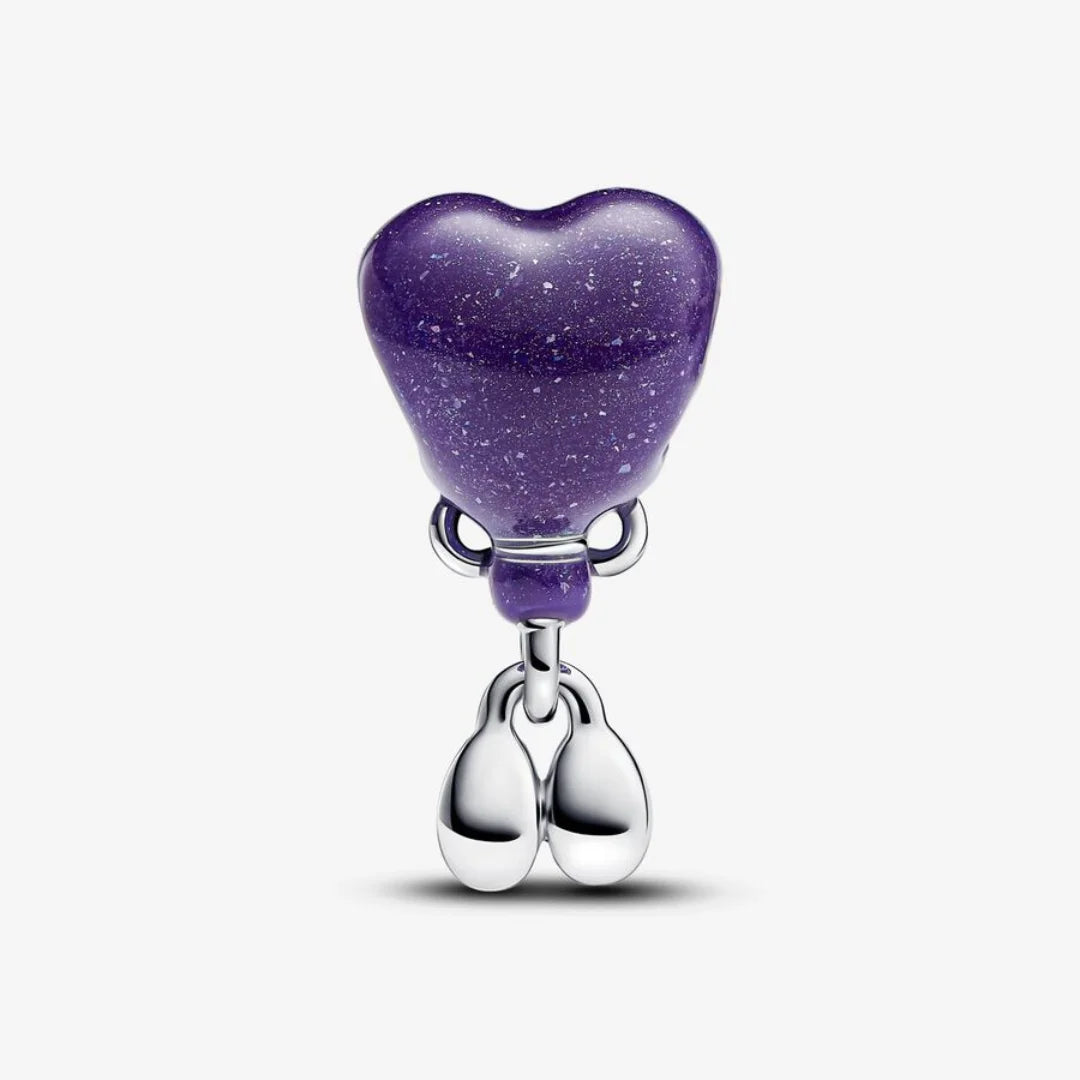 Pandora Junge Charm: Thermochromes Gender Reveal - Blau, Sterling-Silber