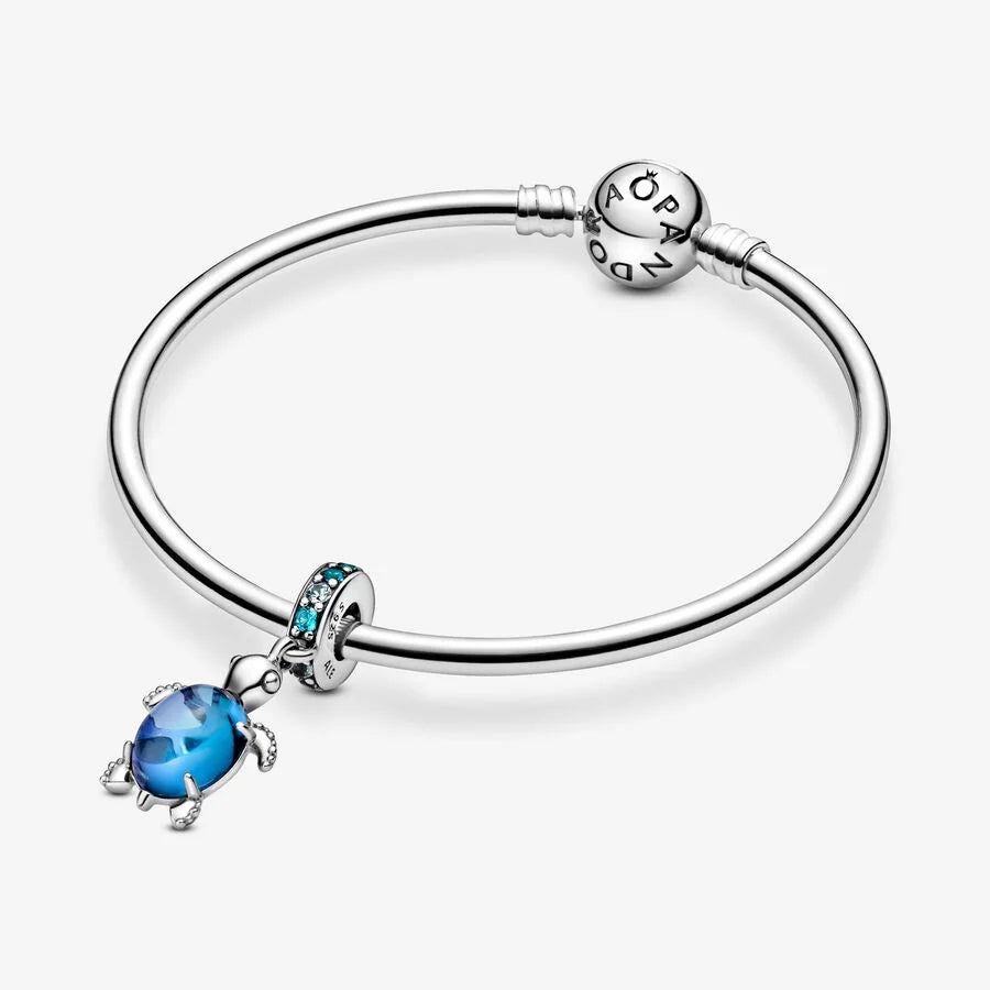 Pandora Charm-Anhänger Meeresschildkröte Murano-Glas