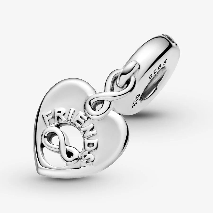 Pandora Herz Charm-Anhänger: Ewige Freundschaft