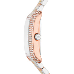 Montre pour femme Michael Kors Emery Tricolor avec pavé - MK4744