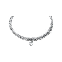Michael Kors Kors Brilliance Damen Tennisarmband Silberfarben mit weissen Zirkonia – MKJ8359CZ040