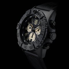 Luminox Navy SEAL Chronograph 45mm Taucheruhr Schwarz