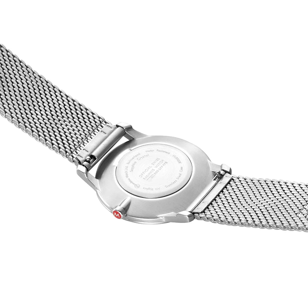Mondaine Simply Elegant Herrenuhr aus Edelstahl, 36 MM - A400.30351.16SBZ