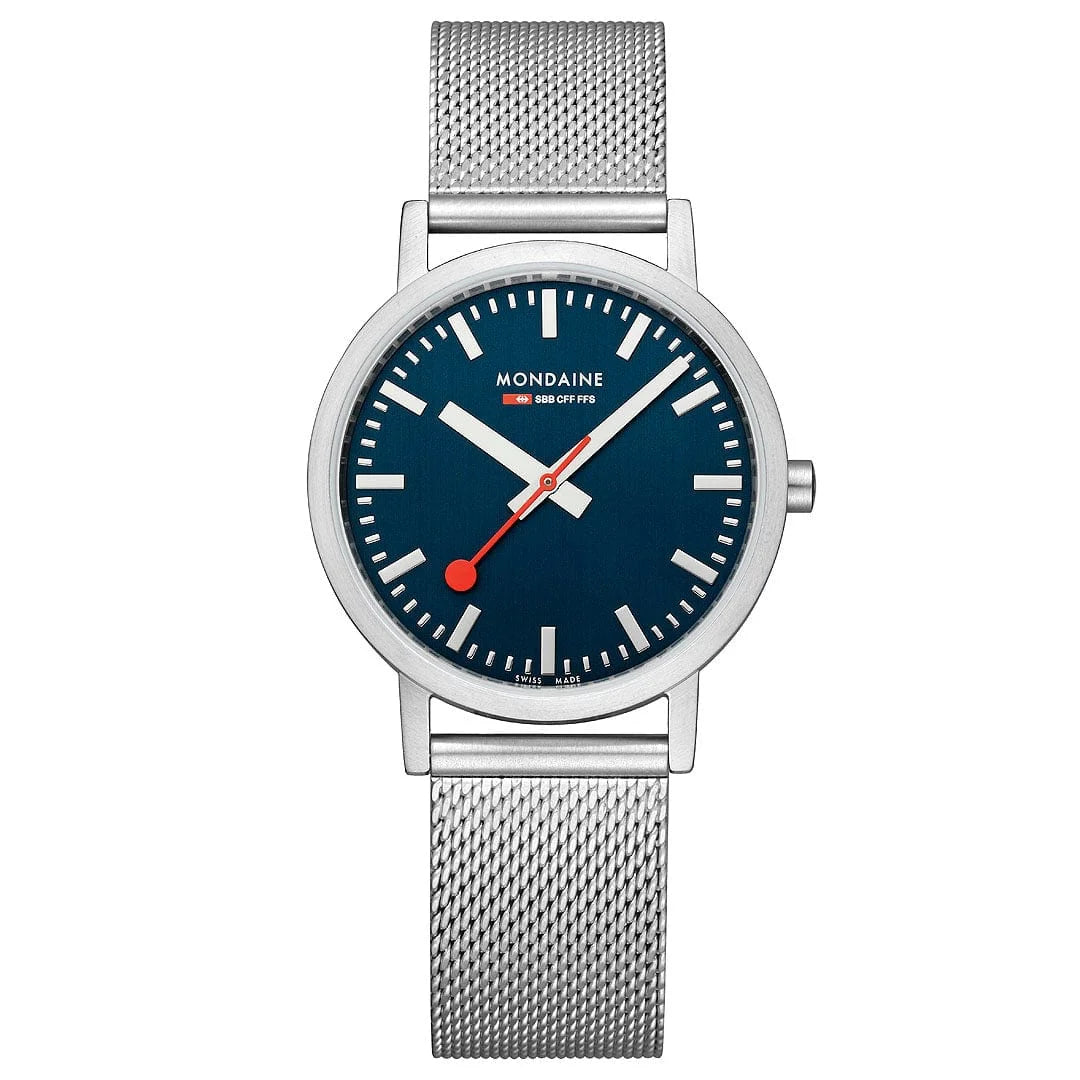 Mondaine Classic Damenuhr aus Edelstahl, 36 MM - A660.30314.40SBJ
