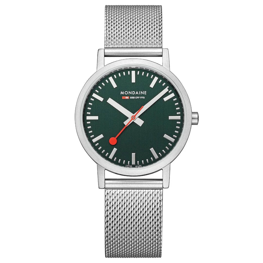 Mondaine Classic Damenuhr aus Edelstahl, 36 MM - A660.30314.60SBJ