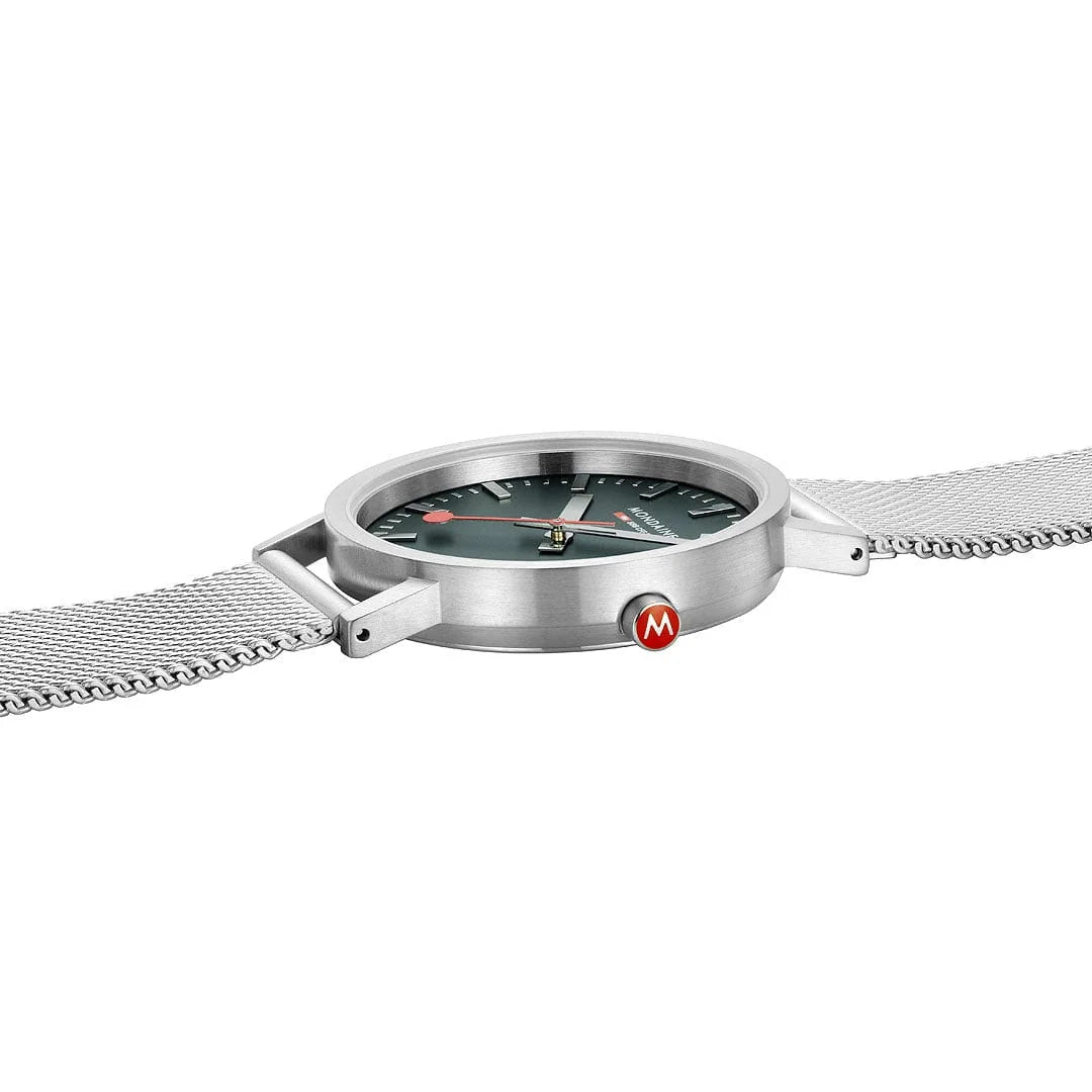 Mondaine Classic Damenuhr aus Edelstahl, 36 MM - A660.30314.60SBJ