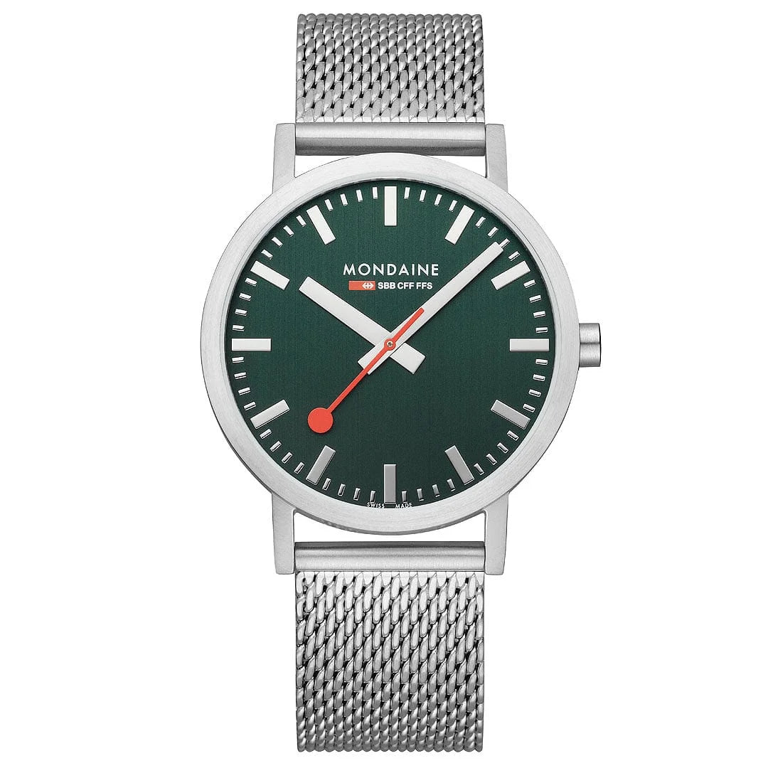 Mondaine Classic Herrenuhr aus Edelstahl, 40 MM - A660.30360.60SBJ