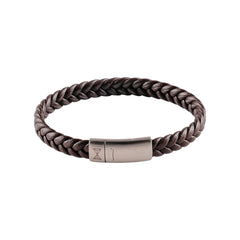 AZE Jewellery Kinderarmband Leder Braun